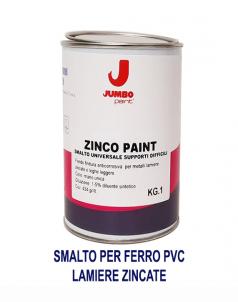 ZINCO PAINT SMALTO SATINATO PER ZINC0 E PVC 2,500 ELIMINATO