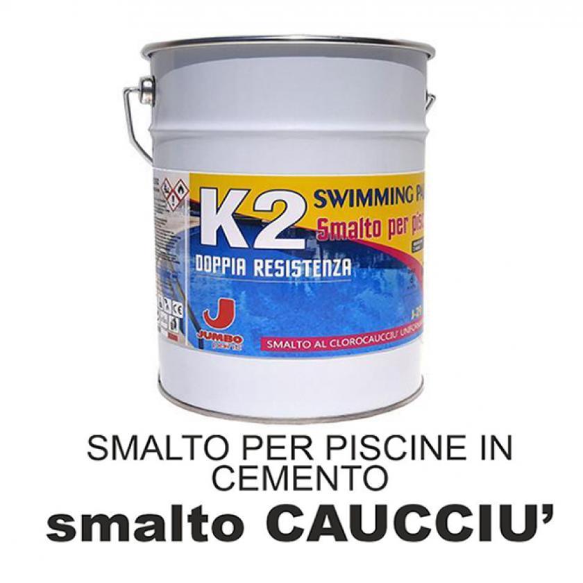 K2 Swimming paint ® Kg.12 Smalto per piscine al clorocaucciù